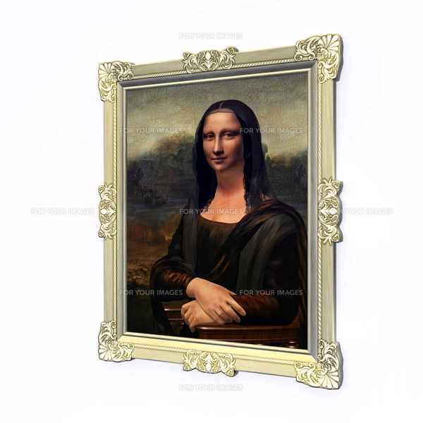 モナリザの写真素材 [FYI00087880] | ストックフォトの Qlean Market