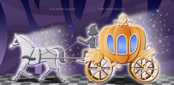 かぼちゃの馬車の写真素材 [FYI00120545] | ストックフォトの Qlean