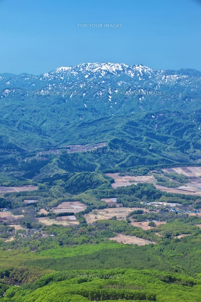 山からの眺望 青森 岩木山からの眺望の写真素材 [FYI00146492] | ストックフォトの
