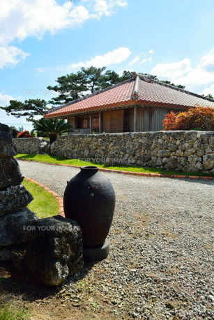 自然風景写真 伝統的な家屋 島根県認定（島根・広瀬の本然院の