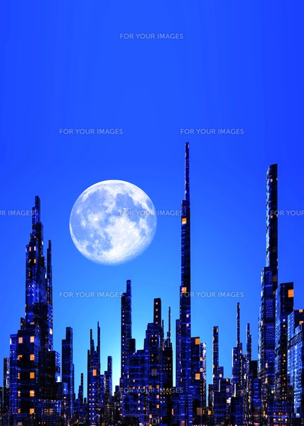 未来都市のイラスト素材 [FYI00622241] | ストックフォトの