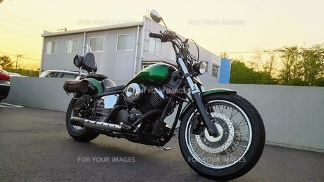 国産ビッグアメリカンバイクカスタム ヤマハ ドラッグスター1100の写真 