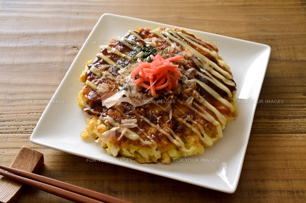 お好み焼きの写真 お好み焼きの写真素材 [FYI01226117] | ストックフォトの Qlean Market