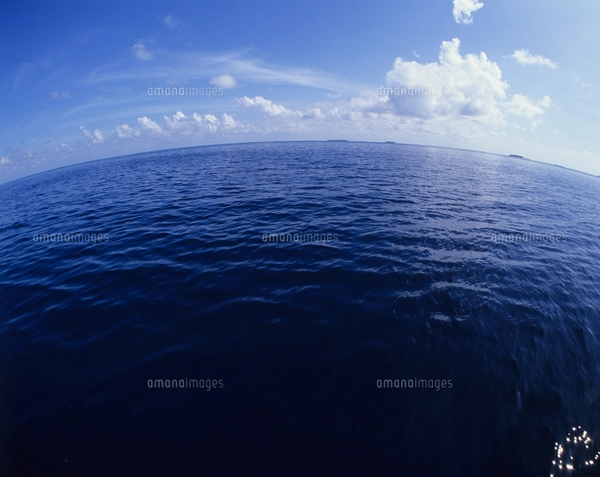 海と水平線と空の写真素材 [FYI01657065] | ストックフォトの Qlean