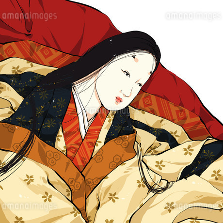 小野小町のイラスト素材 [FYI01743147] | ストックフォトの Qlean