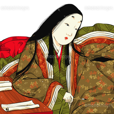 紫式部のイラスト素材 [FYI01743232] | ストックフォトの Qlean Market 
