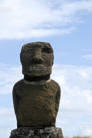 イースター島 モアイ像の写真素材 [FYI02031618] | ストックフォトの