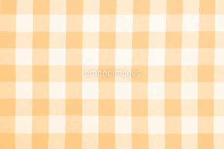オレンジ色のギンガムチェック柄の写真素材 [FYI02502982] | ストック