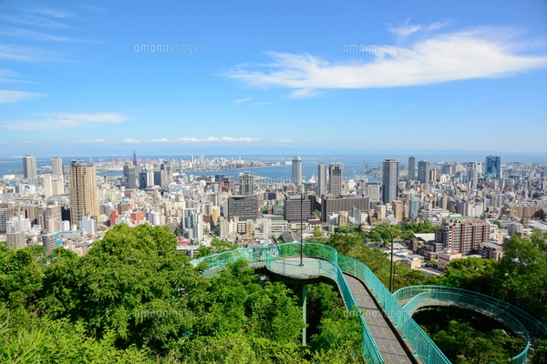 神戸市の街並みの写真素材 [FYI01784021] | ストックフォトの Qlean