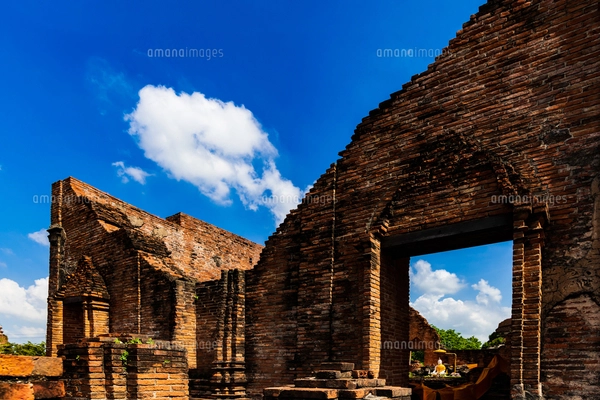 【非売品】写真集「世界遺産 アユタヤ遺跡群 ＆ スコータイ遺跡群」 タイの世界遺産 アユタヤ遺跡群の写真素材 [206505356