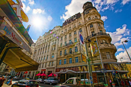 オーストリア・ウィーンの街並みの写真素材 [FYI02983472] | ストック