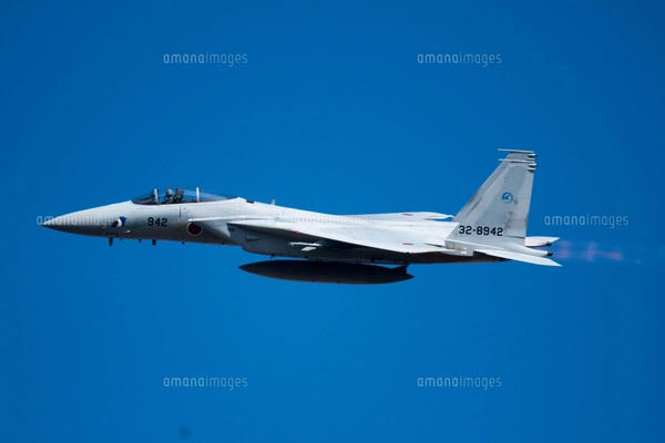 F-15戦闘機 アフターバーナーの写真素材 [FYI02995637] | ストック