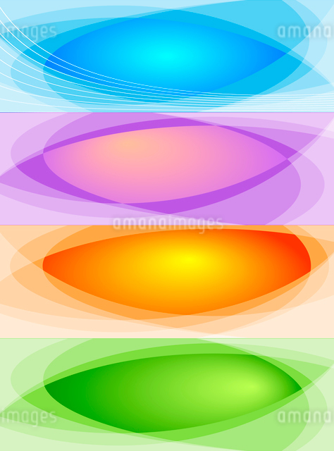 Set of abstract banner backgroundsのベクター素材 [FYI03079330] | ストックフォトの ...