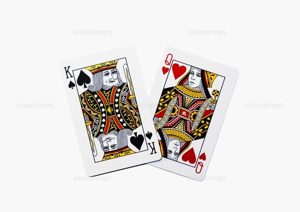 キングとクイーンのトランプの写真素材 [FYI02997672] | ストック