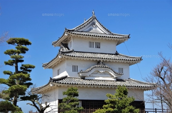 現存12天守・丸亀城天守閣の写真素材 [FYI03156340] | ストックフォト