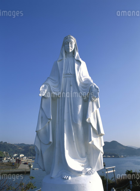 神ノ島聖母マリア像の写真素材 [FYI03303859] | ストックフォトの