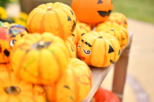 ハロウィンのかぼちゃの写真素材 [FYI03399766] | ストックフォトの