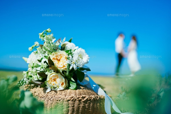 ウェディング ブーケ カップル の写真素材 [FYI03403560] | ストック