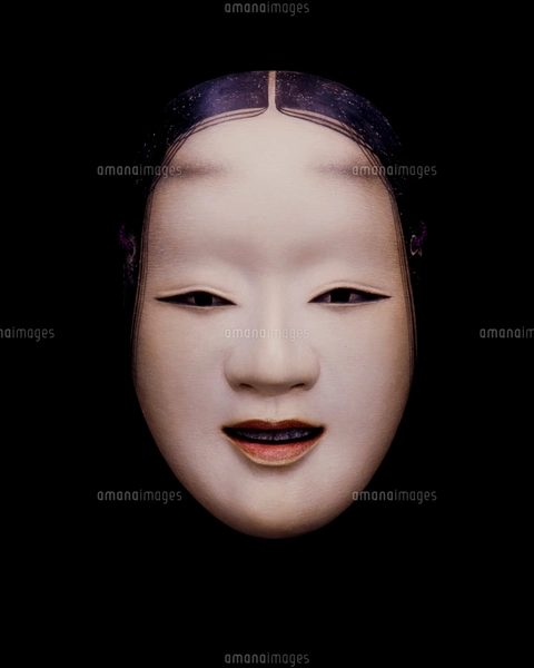 能面 若女（わかおんな）の写真素材 [FYI03948563] | ストックフォトの