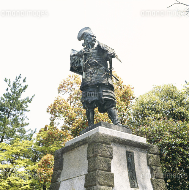 織田信長像 清洲城跡の写真素材 [FYI03988044] | ストックフォトの