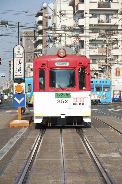 阪堺電車のイラスト素材 [FYI04254506] | ストックフォトの Qlean