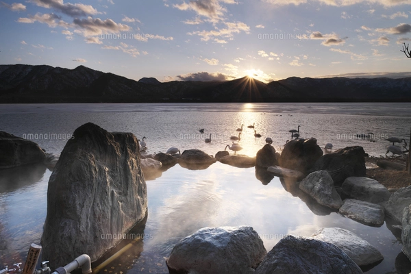 朝霧と丘 美瑛 北海道の写真素材 [FYI03194886] | ストックフォトの