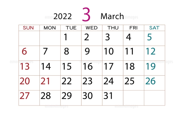 2022年 カレンダー 5月 その2のイラスト素材 [FYI04596959] | ストック