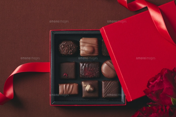 チョコレートボックス チョコ 赤い パッケージ チョコ 箱 チョコレート