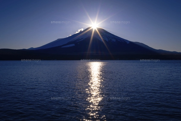 ダイヤモンド富士 ダイヤモンド富士の写真素材 [FYI00053327] | ストックフォトの