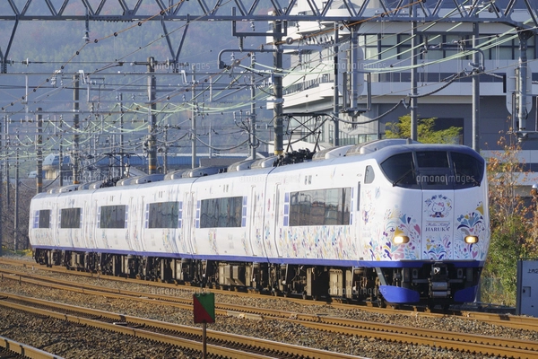 と*)様 トミックス　225系　関空快速と京都線快速8+6両 JR京都線の225系新快速の写真素材 [FYI05011013] | ストックフォトの