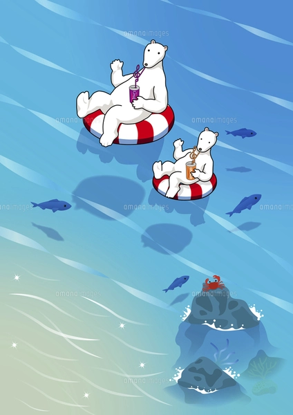 浮き輪ぶたさん♡ 浮き輪ぶたさん♡