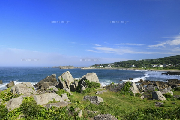 種差海岸 青森県 八戸市の写真素材 [FYI05066486] | ストックフォトの