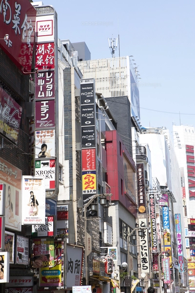 新宿歌舞伎町一番街の写真素材 [FYI05104762] | ストックフォトの