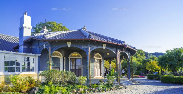 油彩画　「　グラバー邸　」 Yahoo!オークション - 「模写」前田忠雄「長崎 グラバー邸」 風景画 油