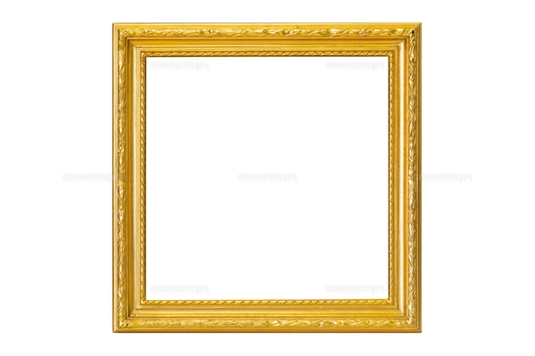 金色の絵画の額の写真素材 [FYI07439943] | ストックフォトの Qlean