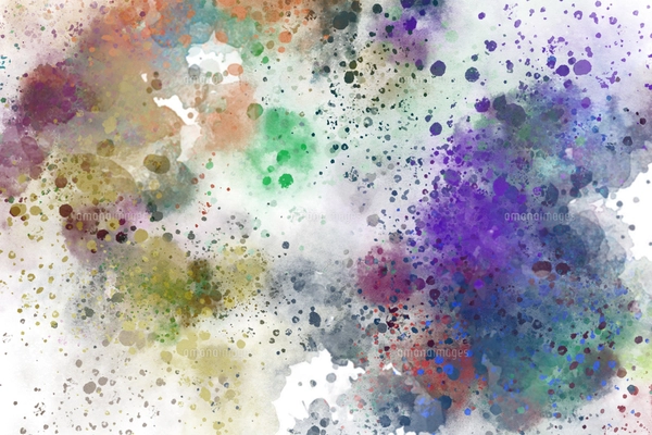 カラフルな水彩画の背景のイラスト素材 [FYI07857553] | ストック