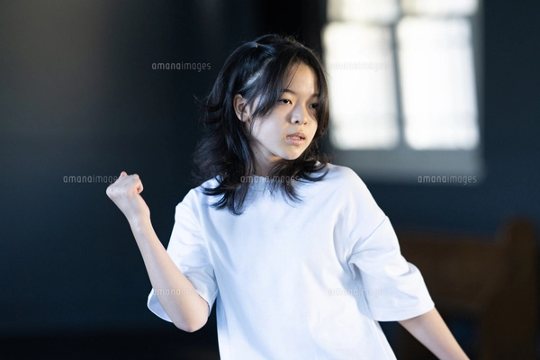 タイ舞踊で使われるコーン・マスク（魔神の仮面）の写真素材