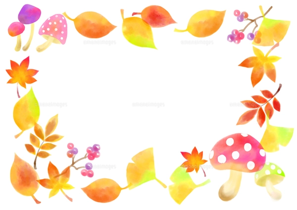 秋のイメージイラストのイラスト素材 [FYI07866104] | ストック