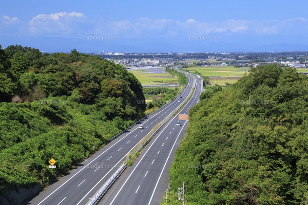 北関東自動車道の写真素材 [FYI07901713] | ストックフォトの Qlean