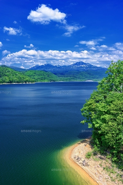 北海道・美瑛町 初夏の五稜の丘からの風景の写真素材 [FYI08106906