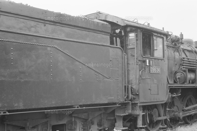 北海道 名寄機関区の9600形 蒸気機関車の写真素材 [FYI08214745