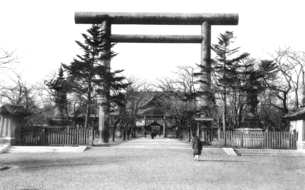 古写真 1918-1923年 東京 靖国神社の写真素材 [FYI08216706