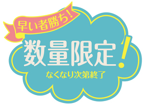 店頭用POP_数量限定 早い者勝ちのイラスト素材 [FYI08233346 