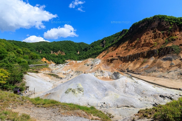 朝霧と丘 美瑛 北海道の写真素材 [FYI03194886] | ストックフォトの