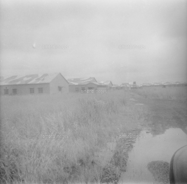 古写真 1939年 日中戦争中の中華民国 上海市の日本軍施設の写真素材